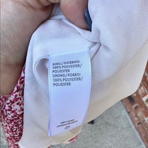 REBECCA MINKOFF Sorcha Printed Flutter-sleeve Dress In Pink Multi Women's Size M - Picture 8 of 10